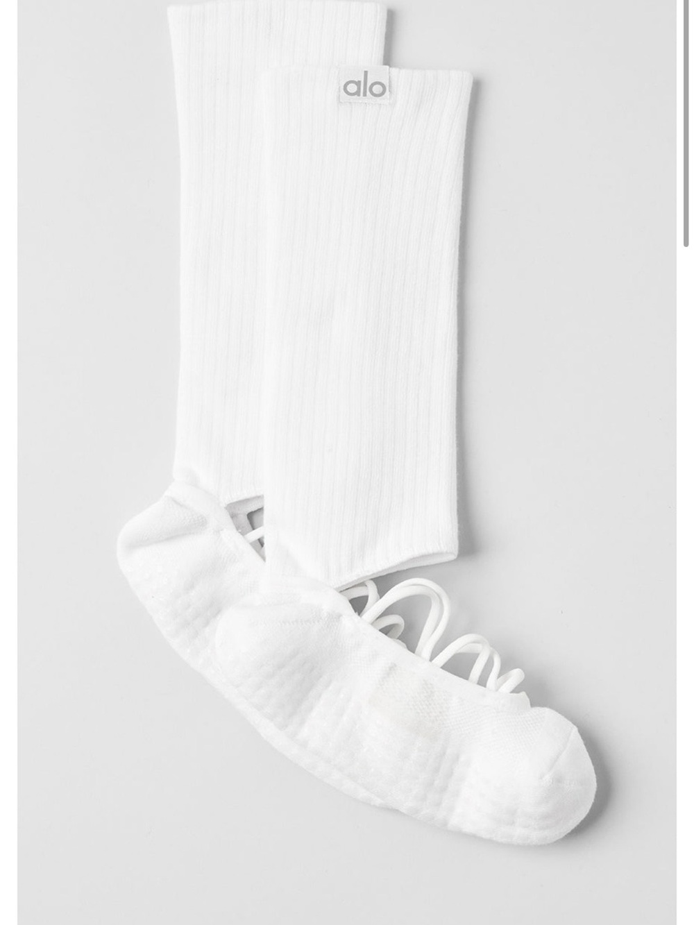 ALO Yoga women strapped siren grip sock